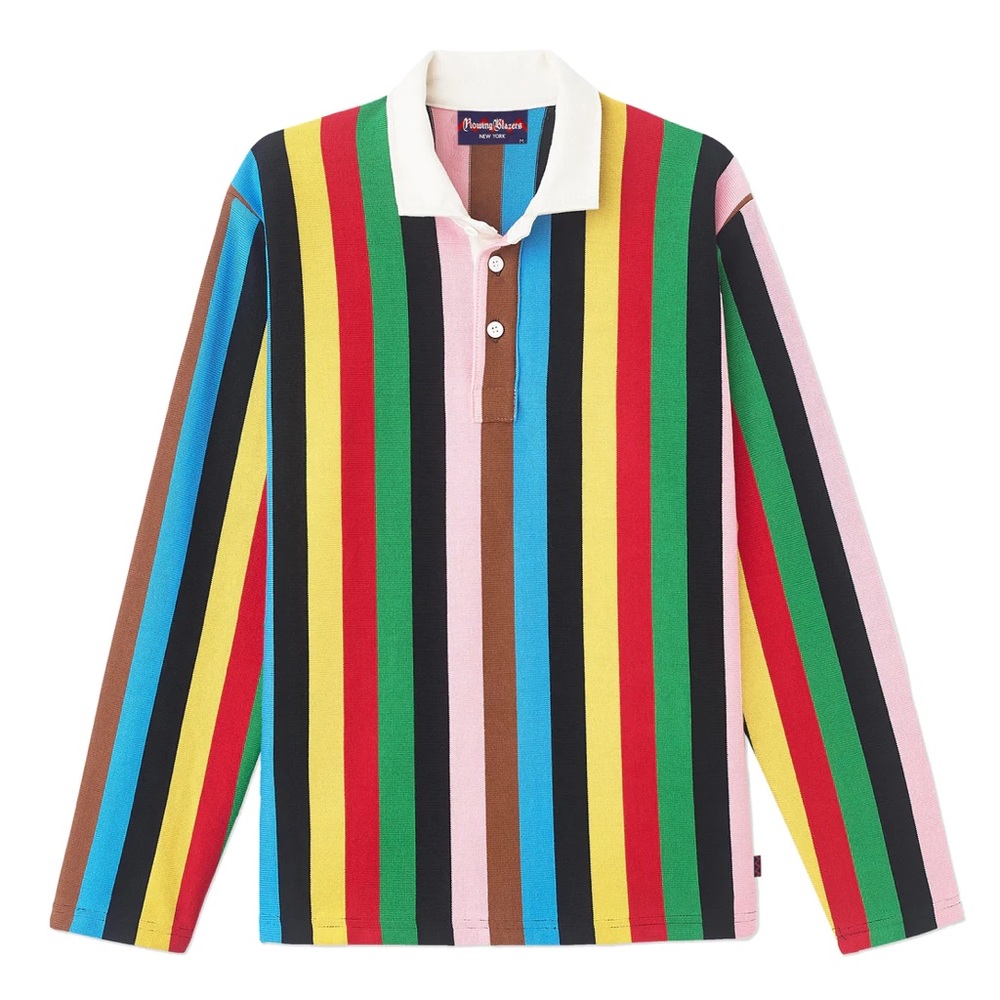 Rowing Blazer Multi Striped Rugby Sweater